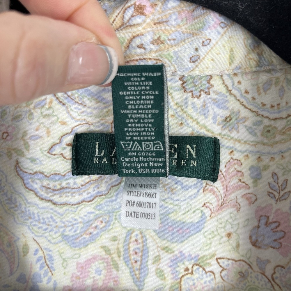 LRL Lauren Ralph Lauren Women's Large Pajama Set - Picture 8 of 15